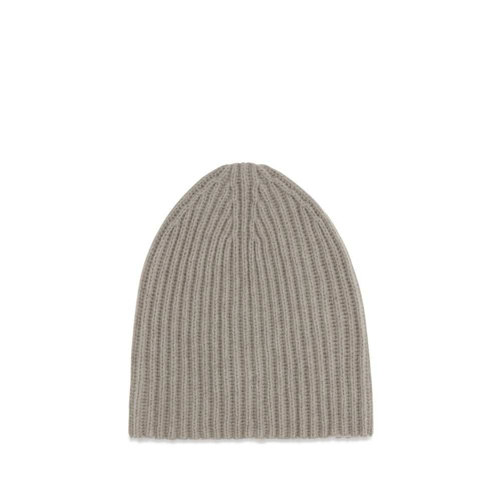 Gray Cashmere Beanie