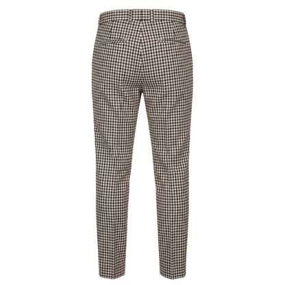 Blue Cotton Men Pants