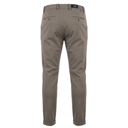 Grey Viscose Men Pant
