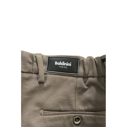 Grey Viscose Men Pant