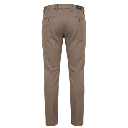 Grey Viscose Men Pants