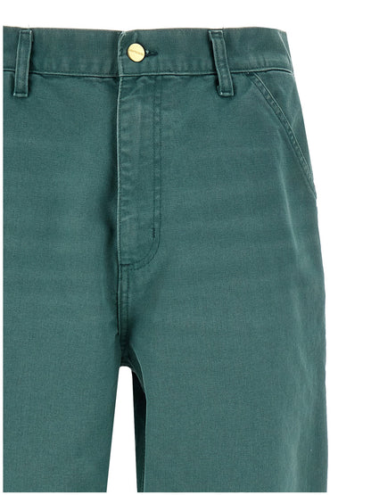 Bicolor Organic Cotton Casual Pants