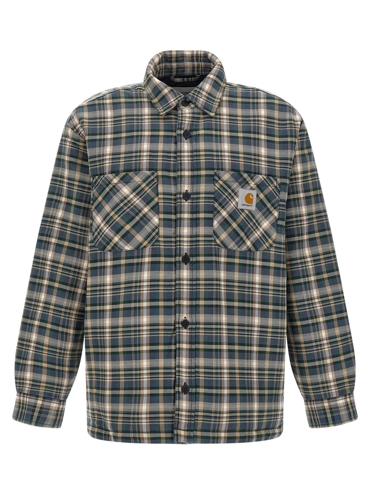 Multicolor Cotton Full-Length Jacket