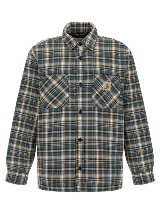 Multicolor Cotton Full-Length Jacket