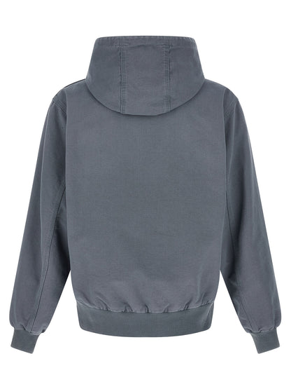 Blue Organic Cotton Bomber