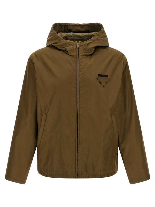 Bicolor Polyamide Shell Jacket