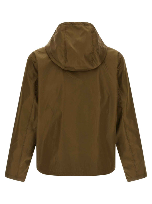 Bicolor Polyamide Shell Jacket