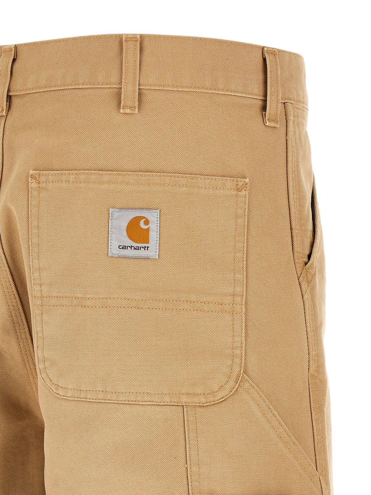 Brown Organic Cotton Casual Pants