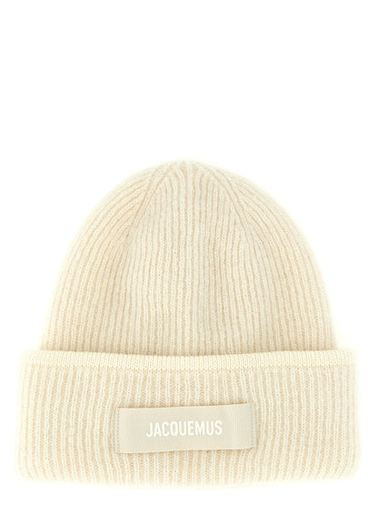 White Wool Beanie