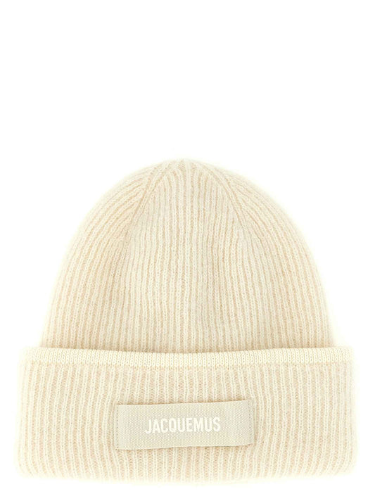 White Wool Beanie