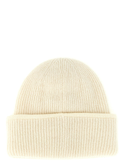 White Wool Beanie