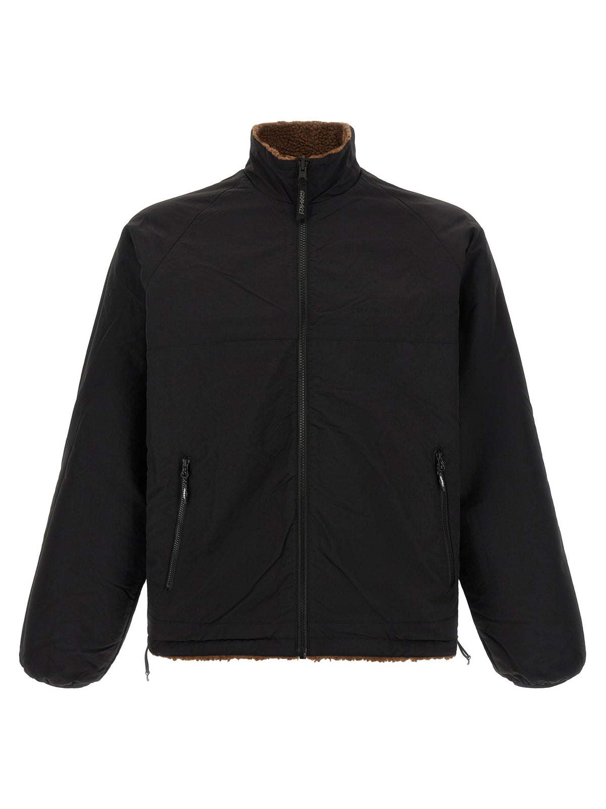 Multicolor Polyester Full-Length Jacket