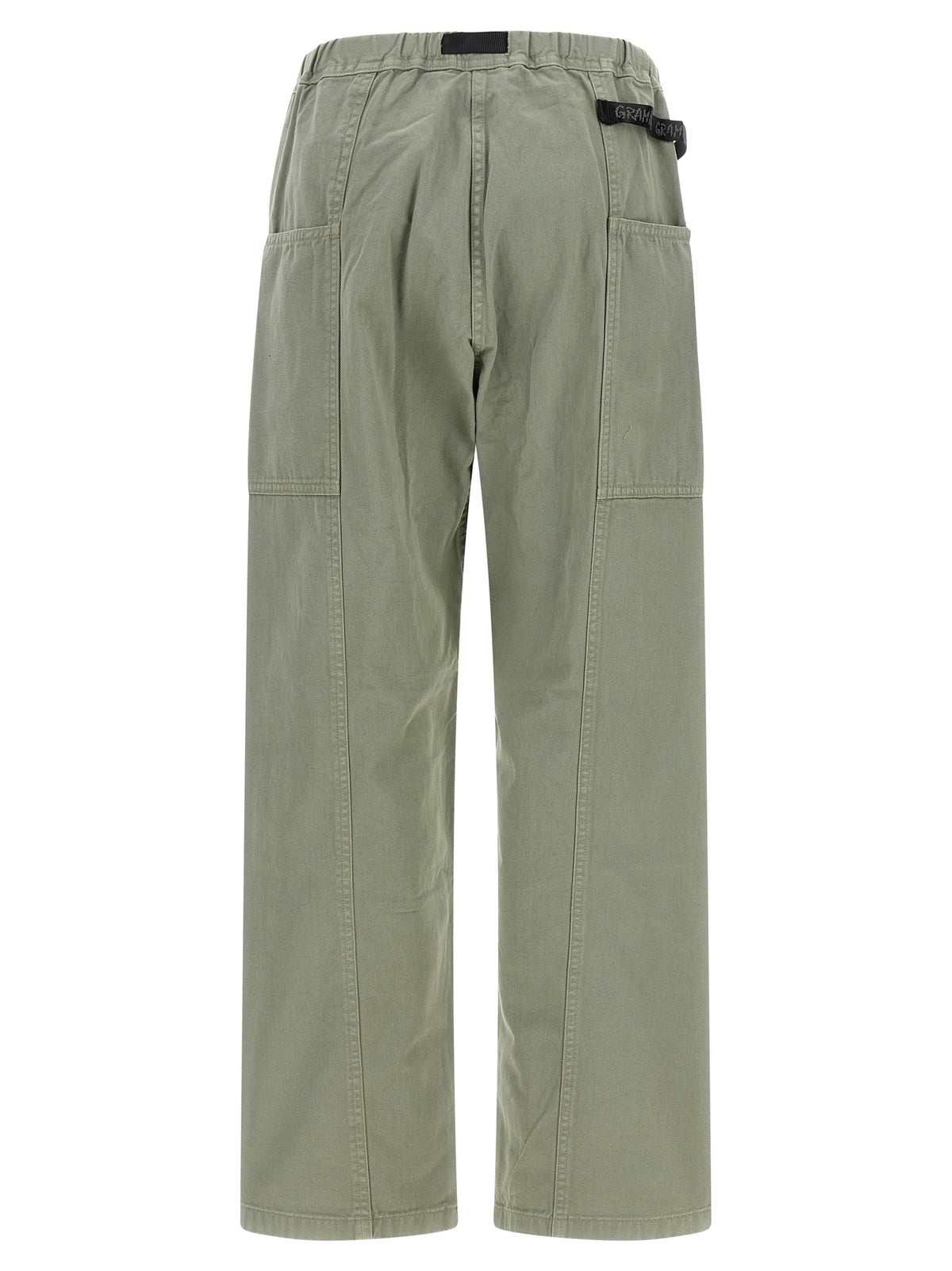 Bicolor Cotton Casual Pants