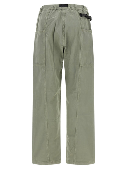 Bicolor Cotton Casual Pants