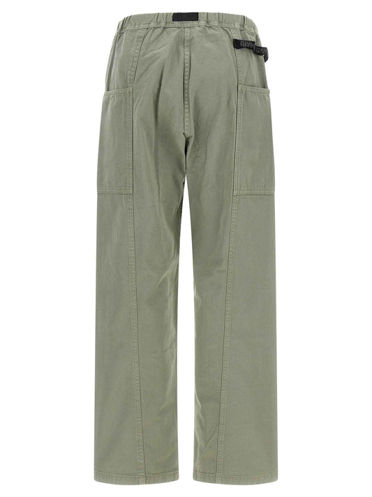 Bicolor Cotton Casual Pants