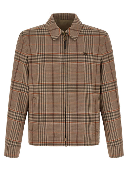 Beige Wool Full-Length Jacket