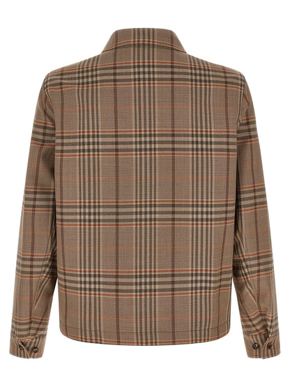 Beige Wool Full-Length Jacket