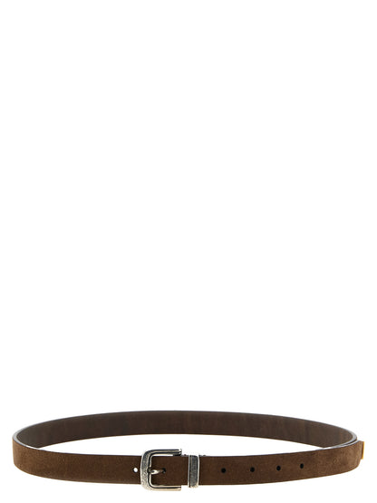 Brown Bull Skin Belt