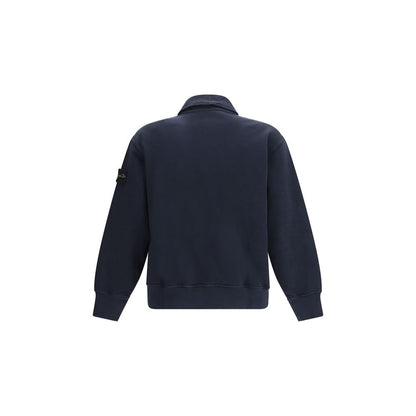Blue Cotton Sweatshirt