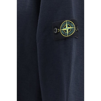 Blue Cotton Sweatshirt