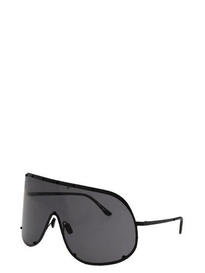 Black Stainless Steel Sunglasses