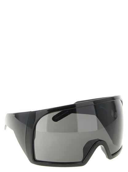 Black Nylon Sunglasses