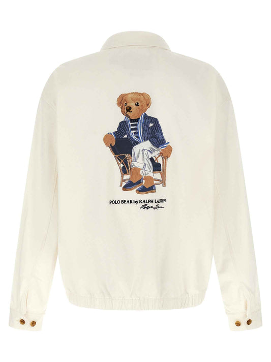 White Cotton Full-Length Jacket