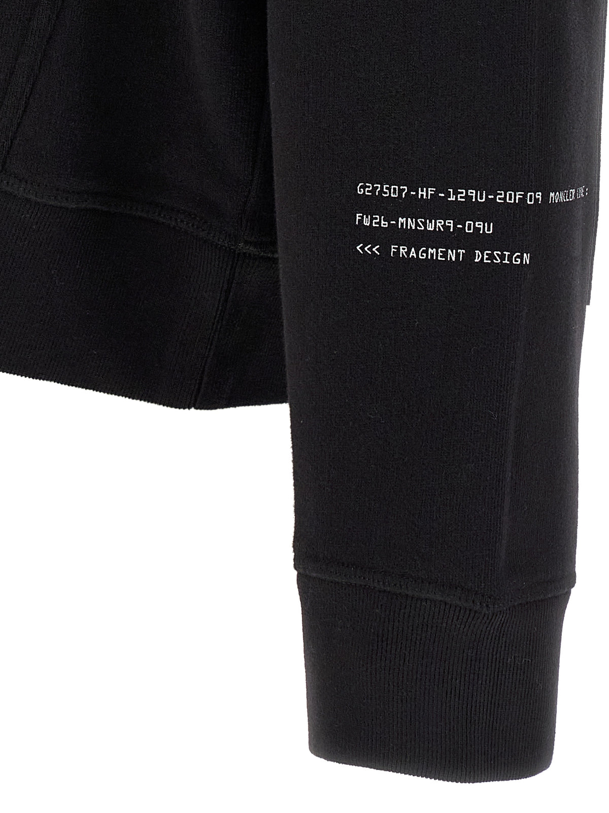 Black Cotton Sweatshirt