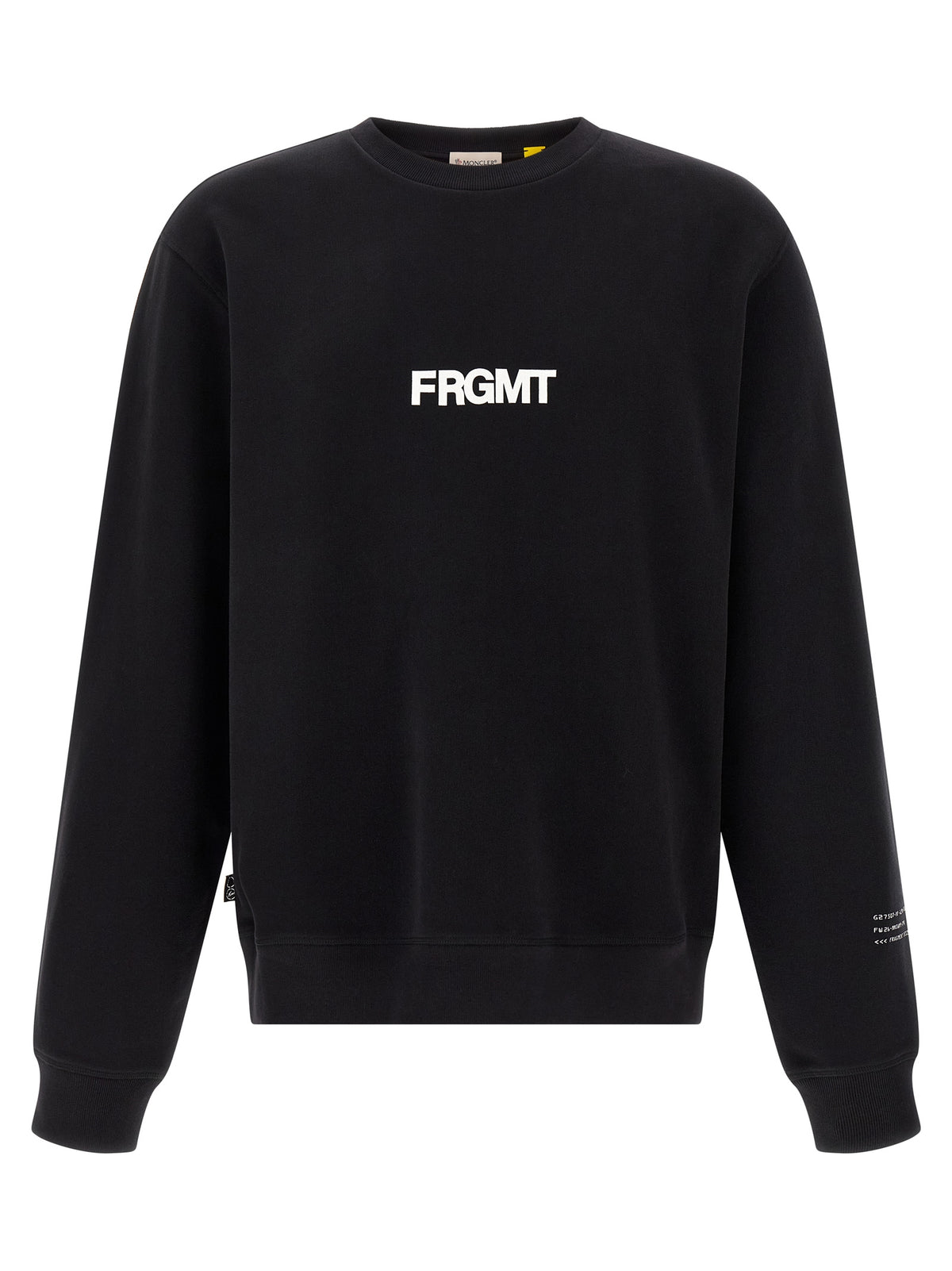 Black Cotton Sweatshirt