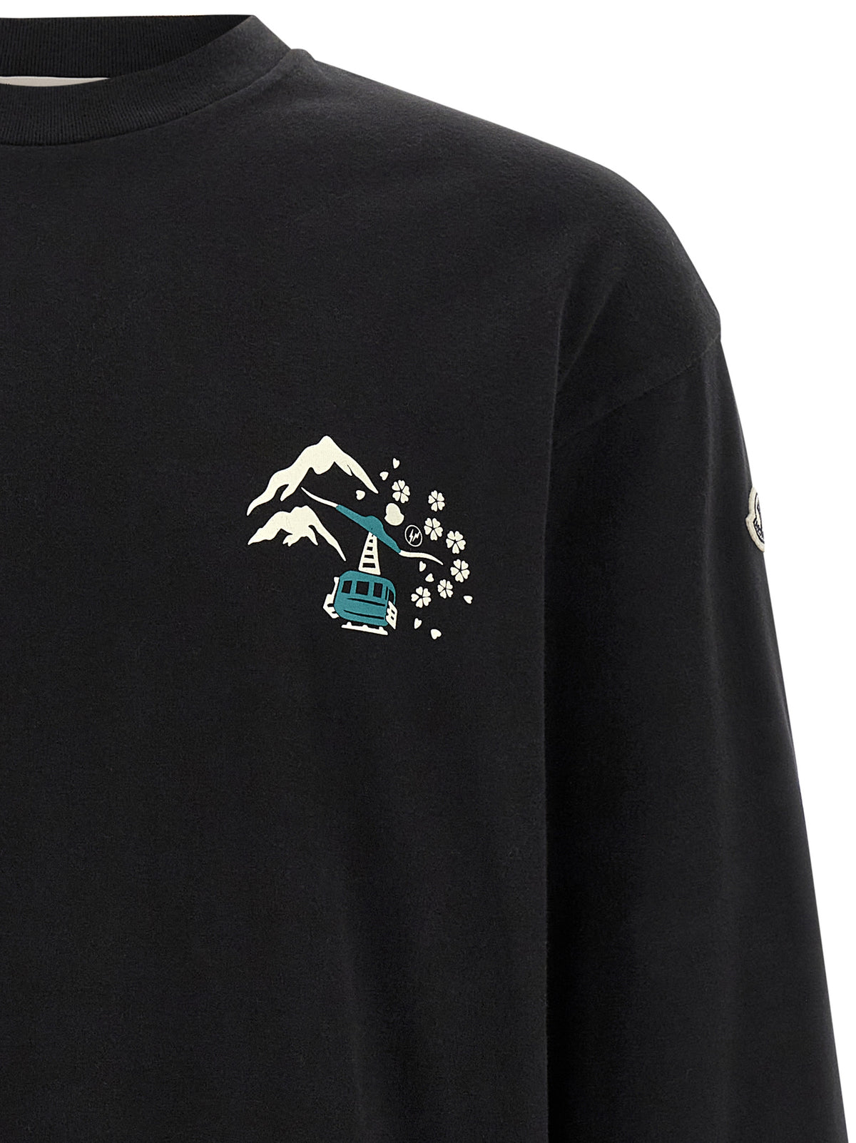 Black Cotton T-Shirt