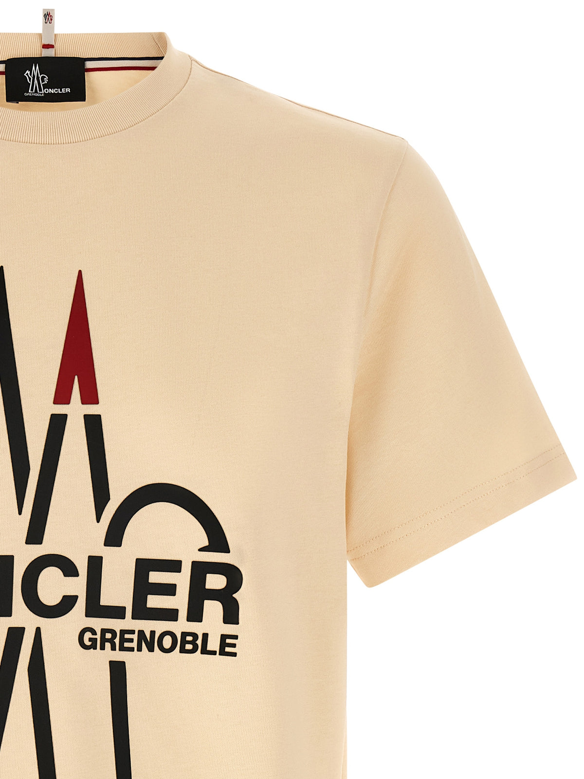 Beige Cotton T-Shirt