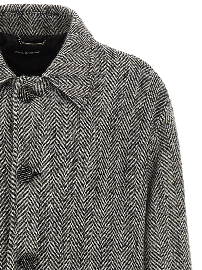 Multicolor Virgin Wool Coat