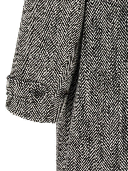 Multicolor Virgin Wool Coat