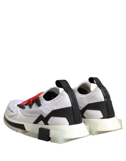 White SORRENTO Sport Stretch Sneakers Shoes