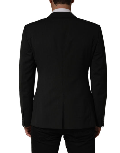 Dark Gray MARTINI Men Single Breasted Jacket