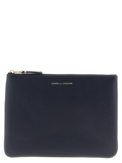 Blue Cowhide Cardholder