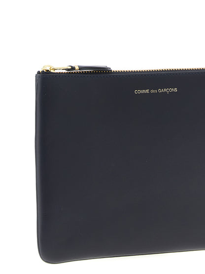 Blue Cowhide Cardholder