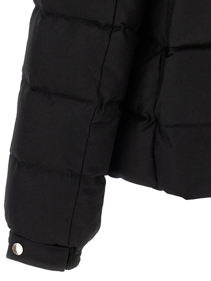 Black Wool Full-Length Jacket