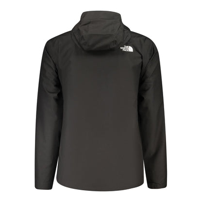Black Polyester Men's Jacket