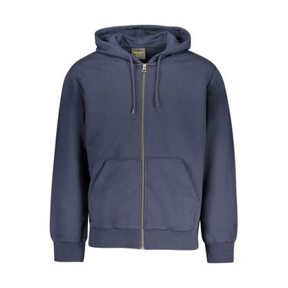 Blue Cotton Men's Sweatshirt