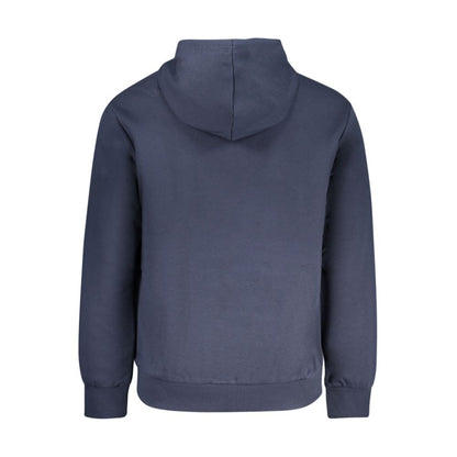 Blue Cotton Men's Sweatshirt