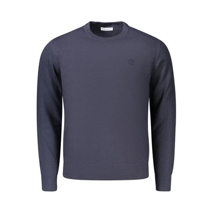 Blue Acrylic Men's Sweater