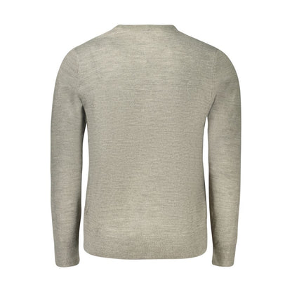 Grey Acrylic Men Sweater