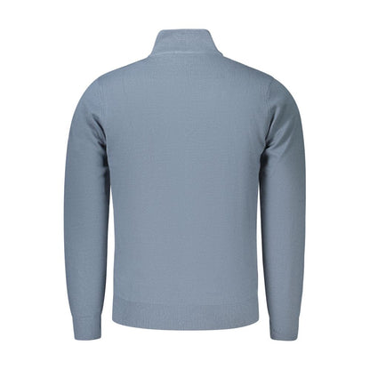 Blue Acrylic Men's Sweater