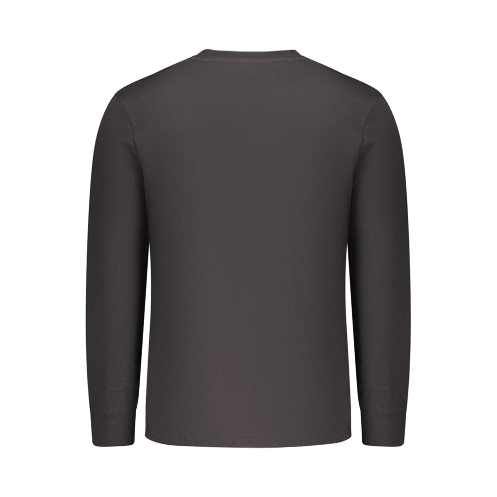 Black Cotton Men's T-Shirt