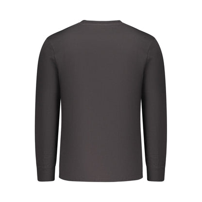 Black Cotton Men's T-Shirt