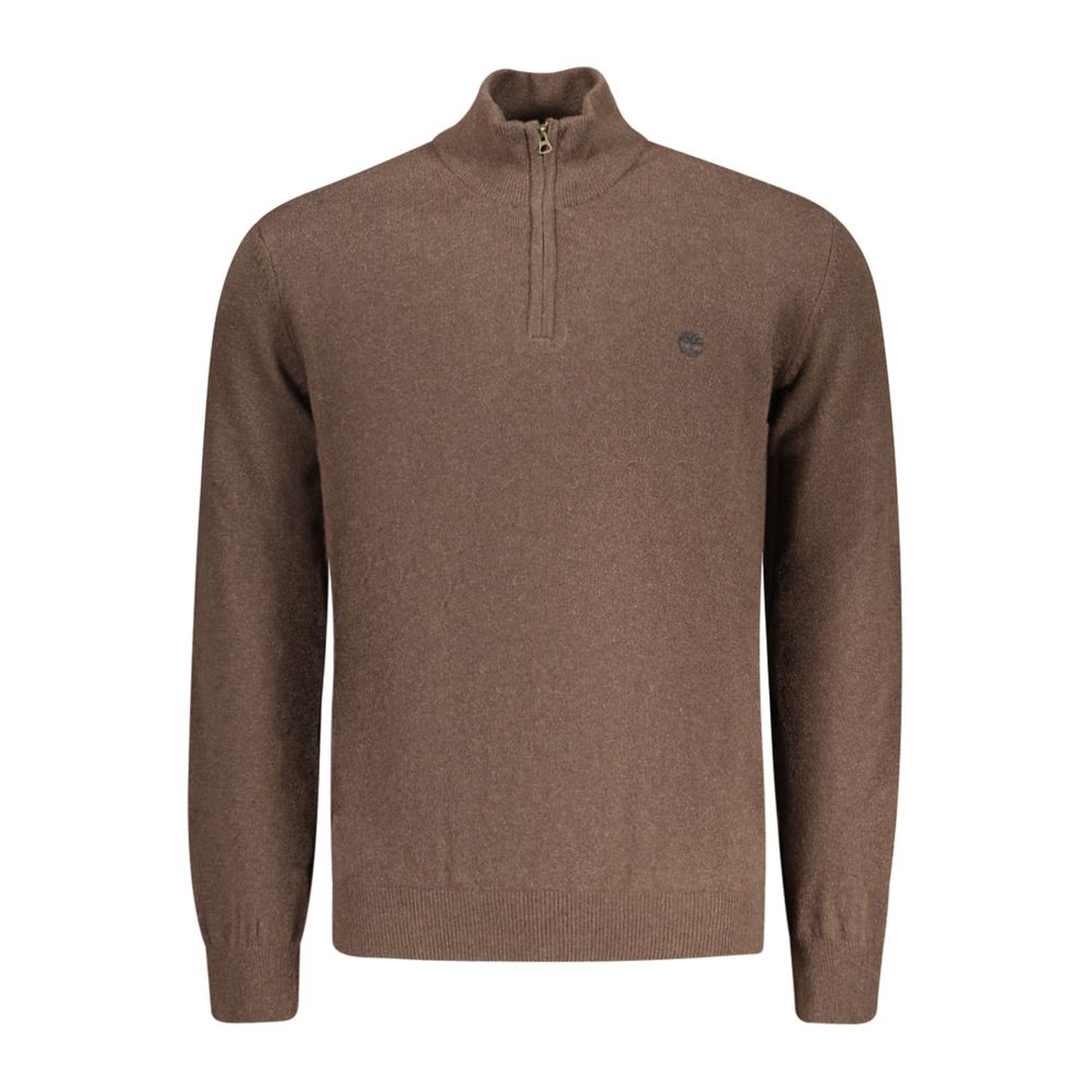 Brown Wool Men's Sweater