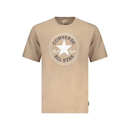 Beige Cotton T-Shirt