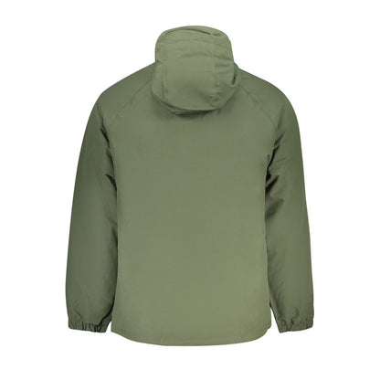 Green Polyester Shell Jacket