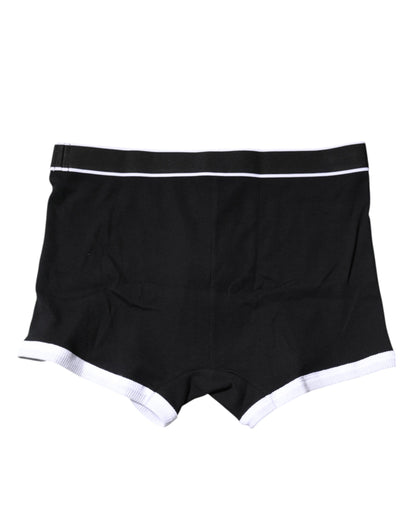 Black DG Interlock Regular Boxer Underwear